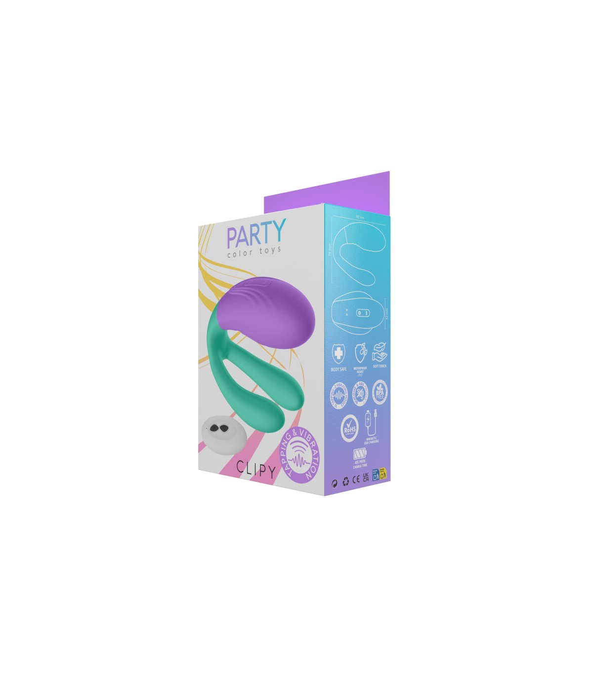 VIBRATOR CLIPY PURPLE