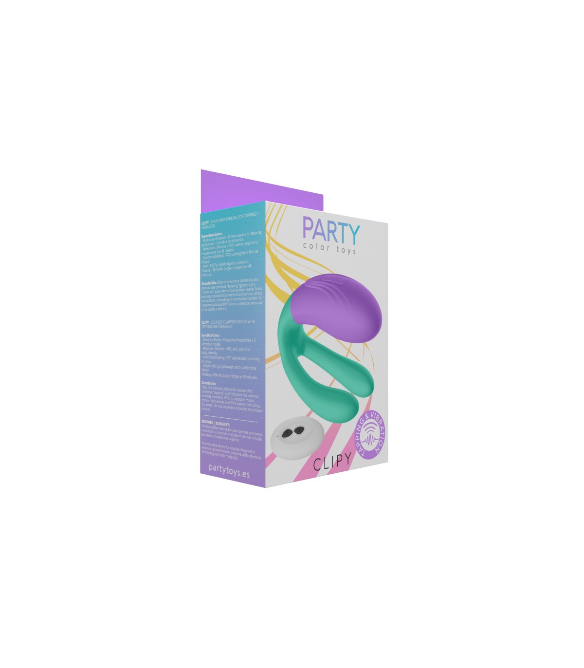 VIBRATOR CLIPY PURPLE