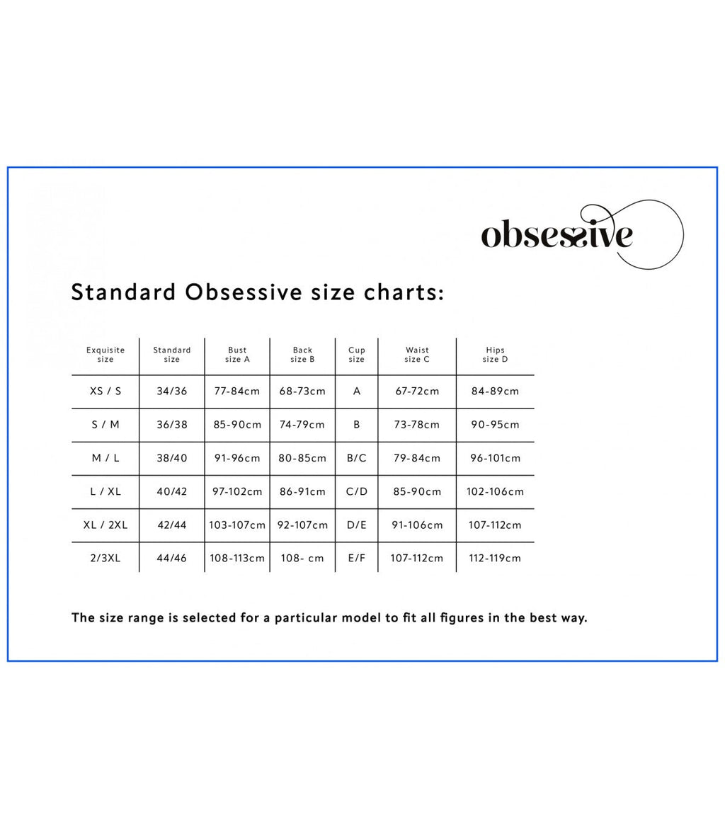 838-CAPITOLO-3 BABYDOLL E PERIZOMA ROSSO L/XL