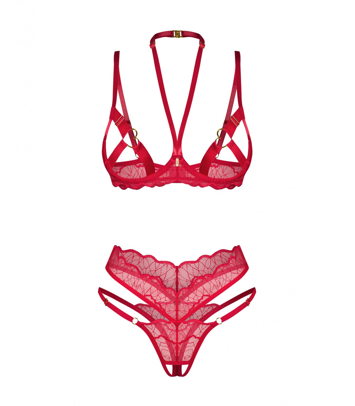 CUPID DESIRE COMPLETE 2 PIECES WITHOUT CROTCH S/M
