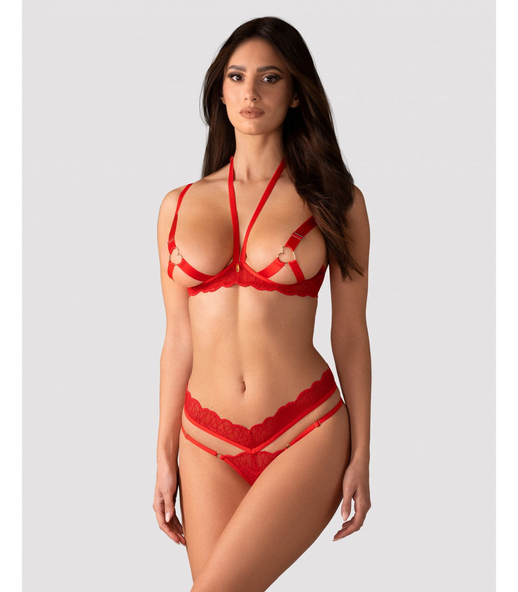 CUPIDE DESIRE COMPLETE 2 PIECES WITHOUT CROTCH 2XL/3XL