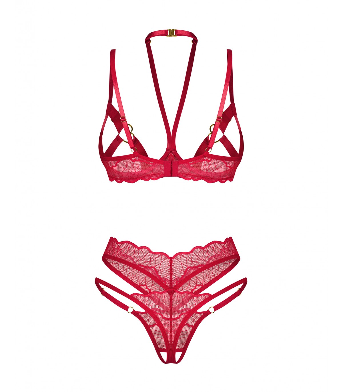CUPIDE DESIRE COMPLETE 2 PIECES WITHOUT CROTCH 2XL/3XL