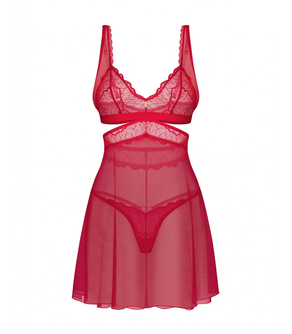 LUSTFUL DESIRE BABYDOLL AND THONG S/M