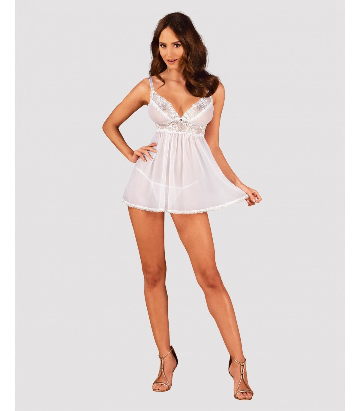 BABYDOLL AND THONG CELEBRE M/L