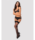HEARTINA 3-PIECE SET BLACK L/XL