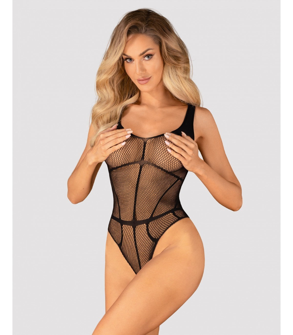 B336 TEDDY NO CROTCH S/M/L