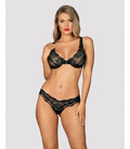 LUVAE 2-PIECE SET BLACK S/M