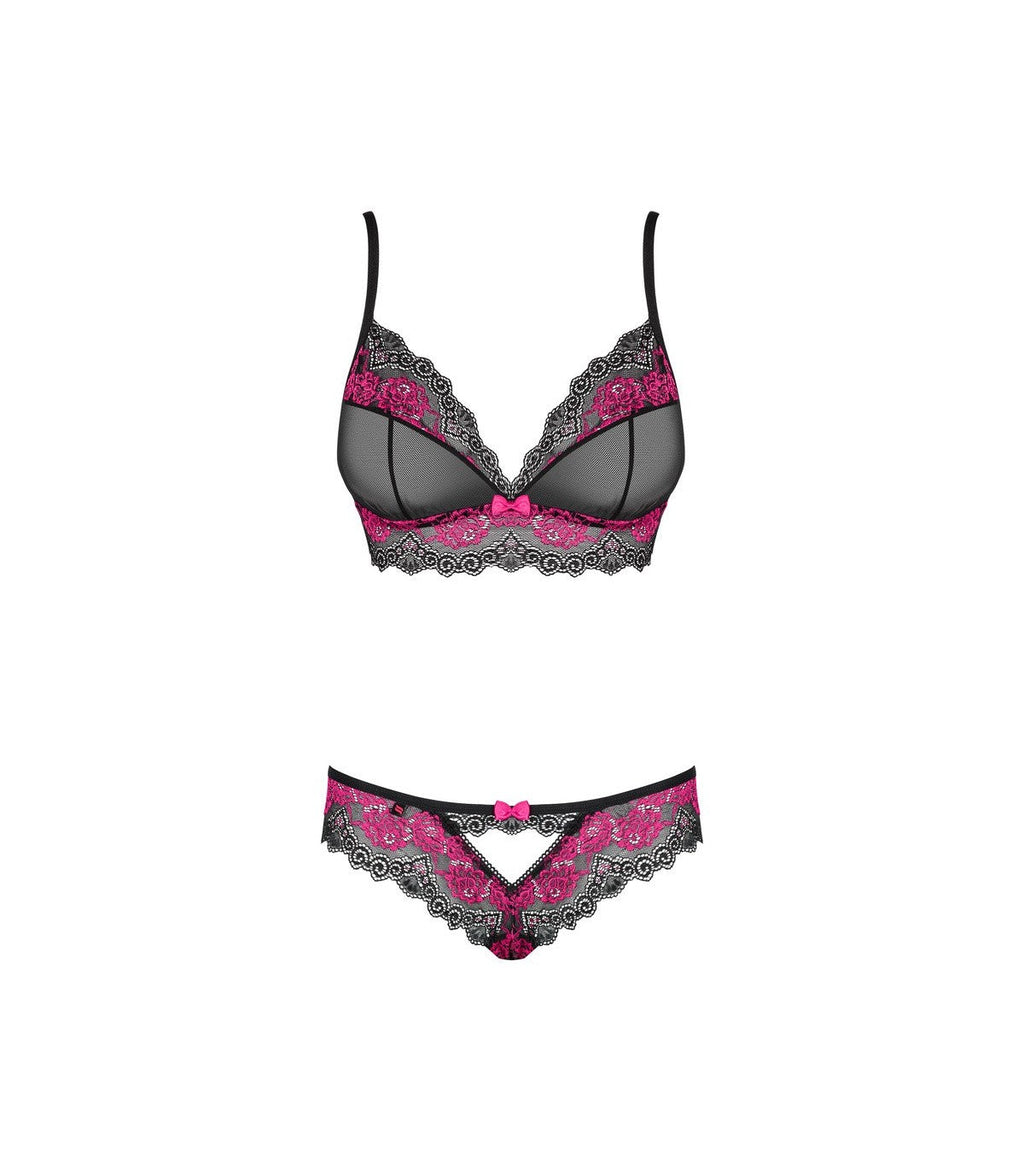TULIA 2 PIECES SET BLACK S/M