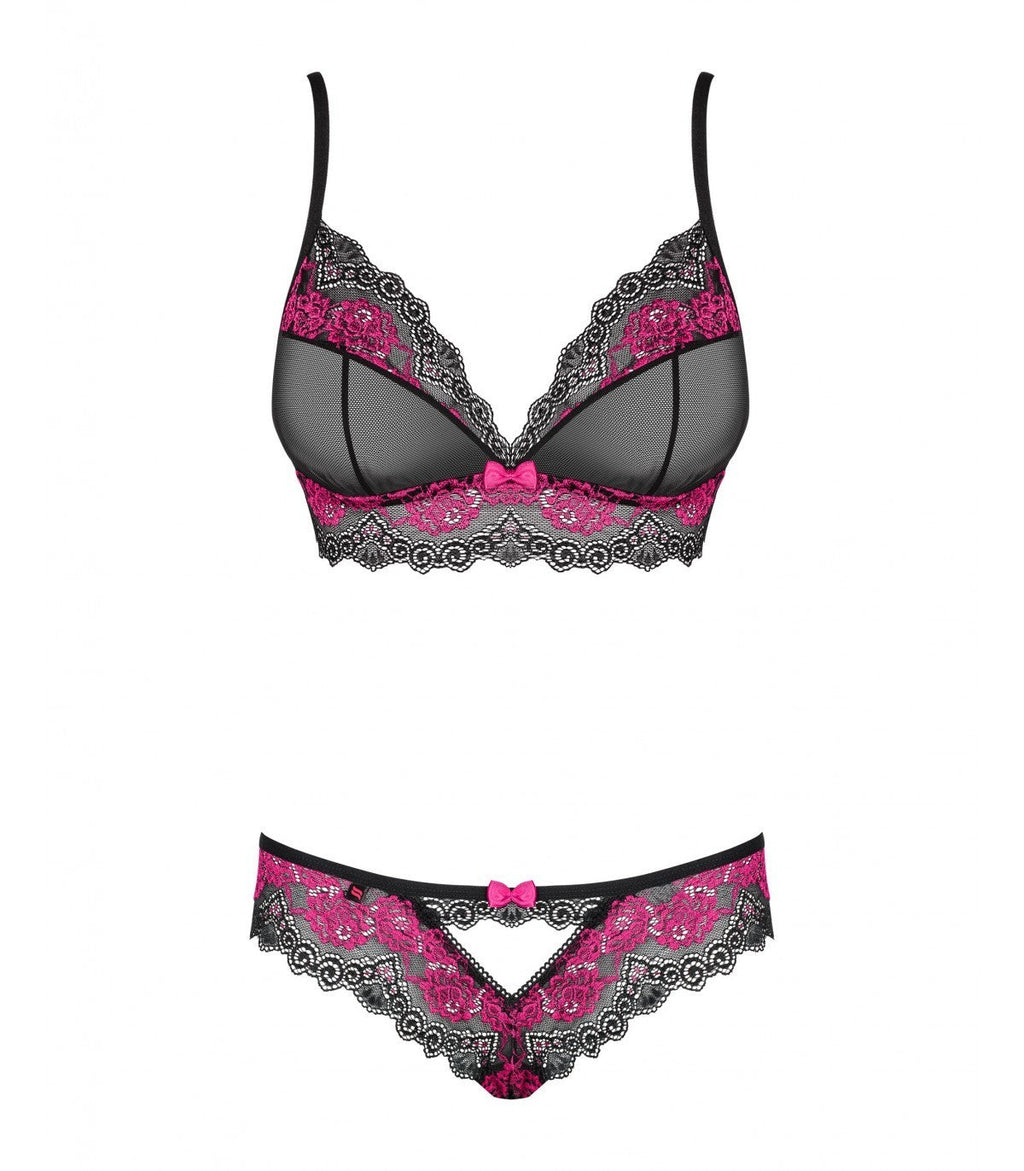 TULIA 2 PIECES SET BLACK S/M