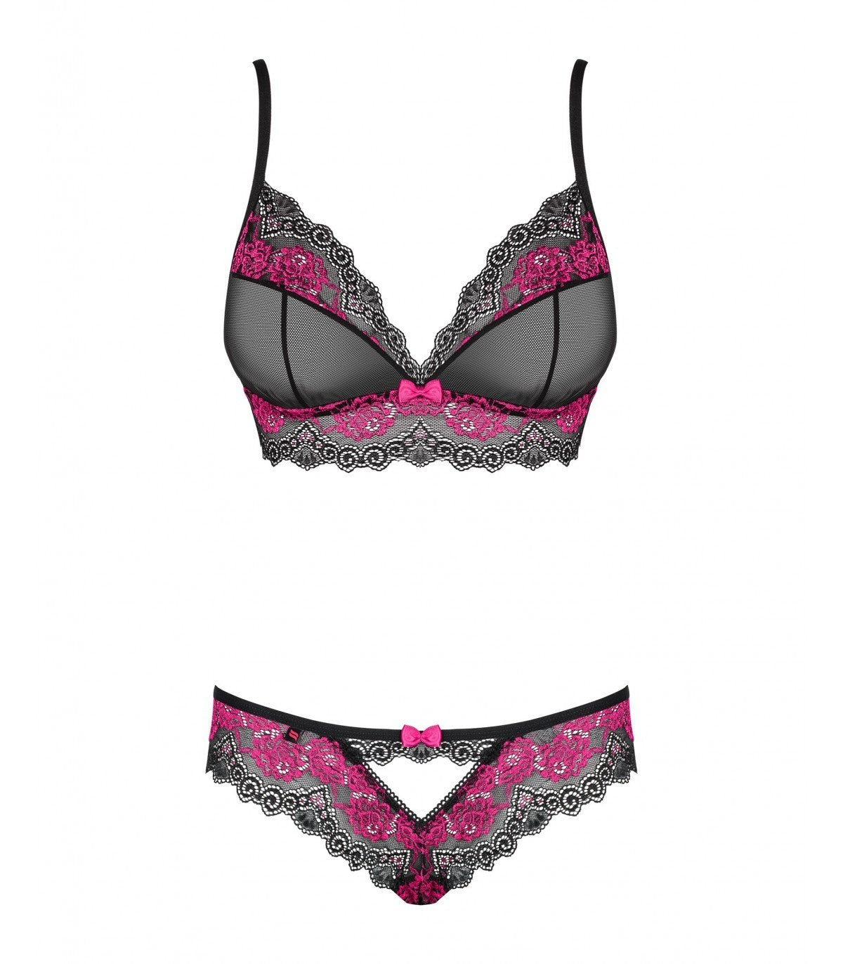 TULIA 2 PIECES SET BLACK S/M