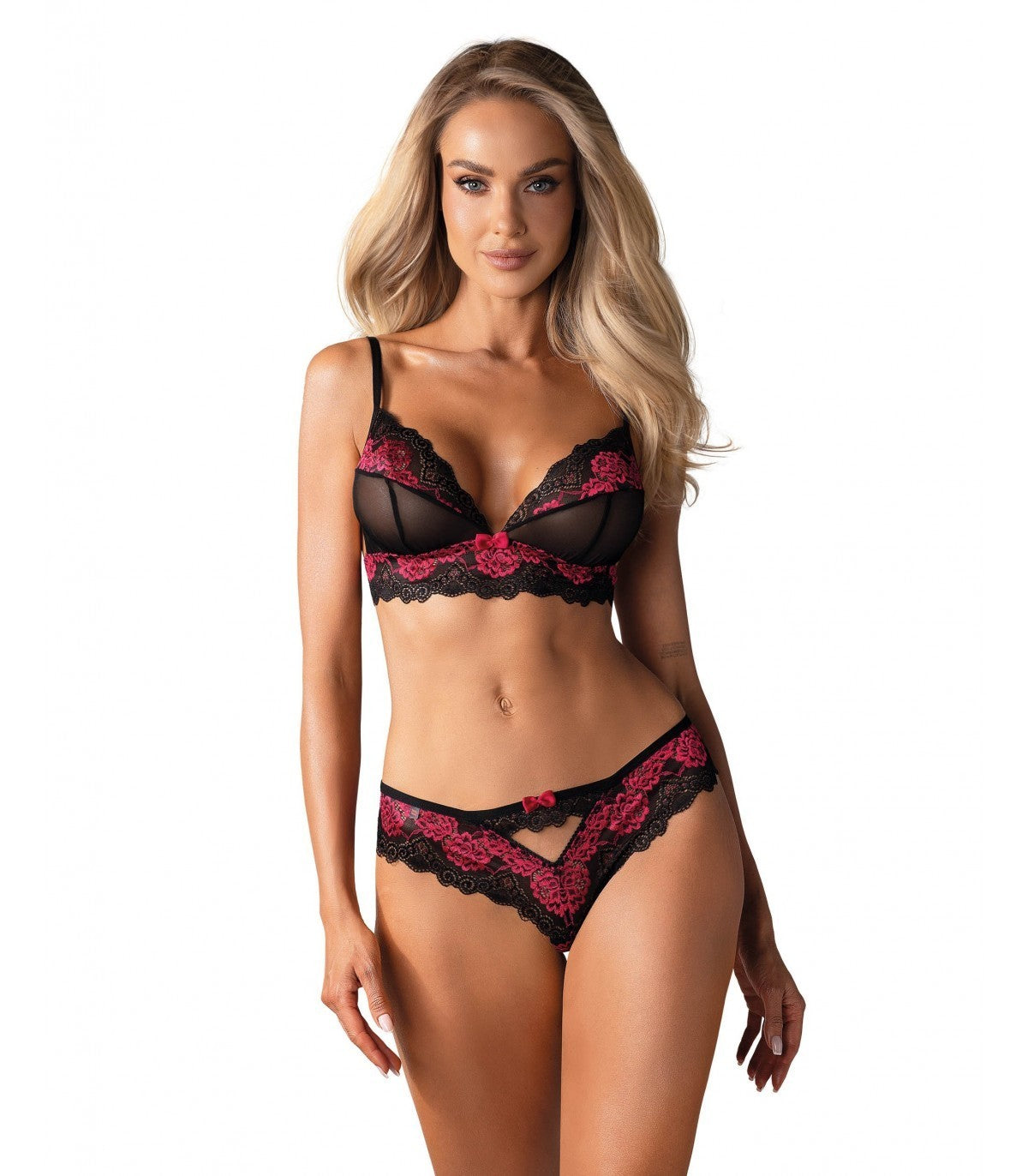 TULIA 2 PIECES SET BLACK S/M