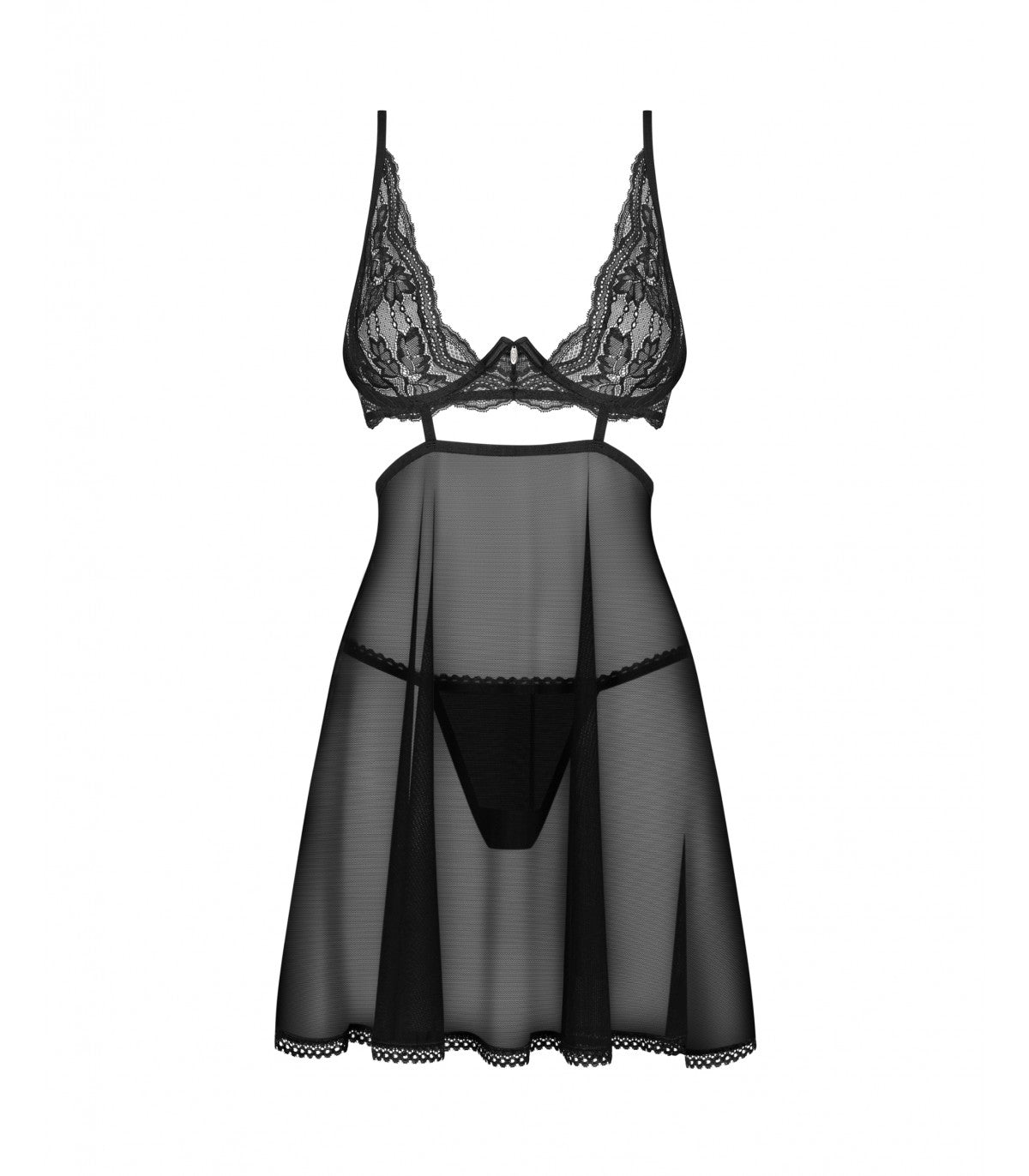 BABYDOLL AND THONG NUTRIS XS/S