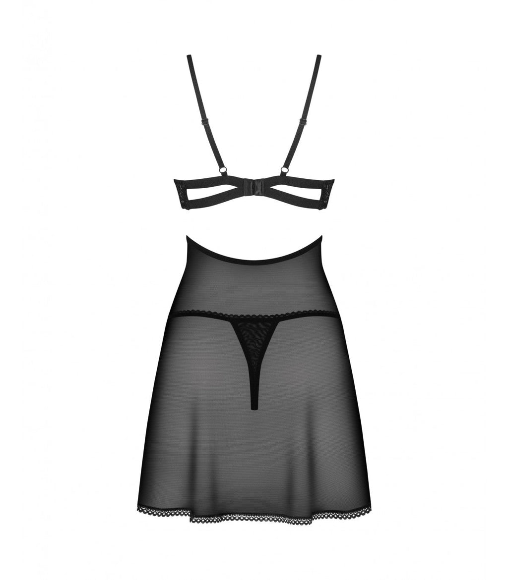 BABYDOLL AND THONG NUTRIS XS/S