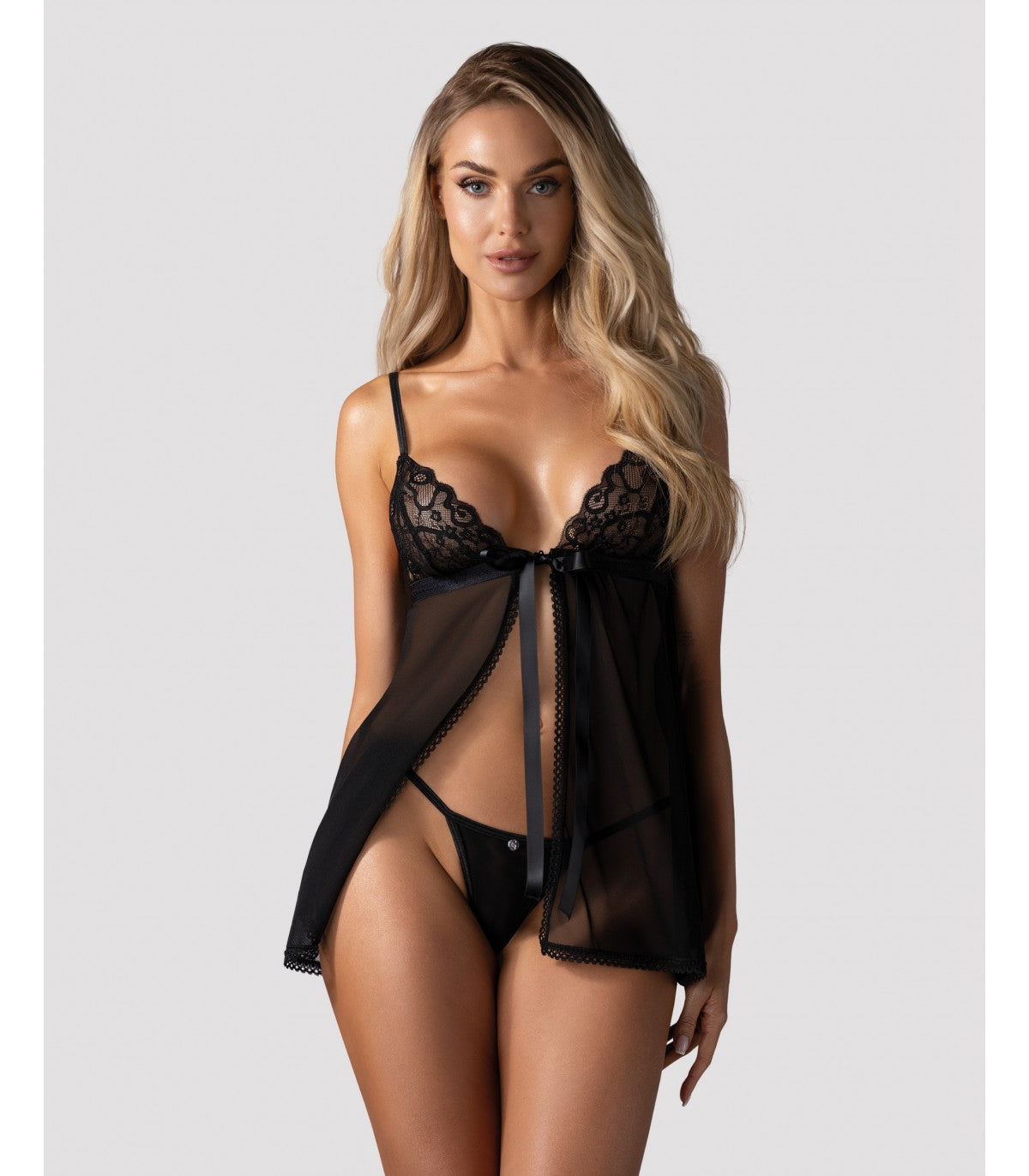 BLOMENTIS BABYDOLL AND THONG XS/S