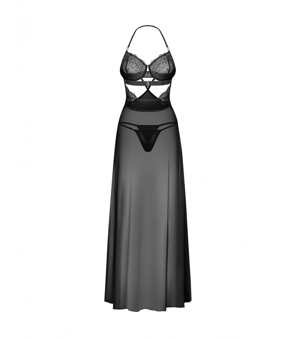 ILIOSA CHEMISE AND THONG S/M