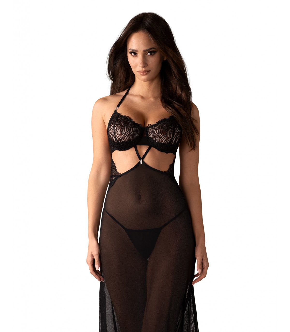 ILIOSA CHEMISE AND THONG S/M