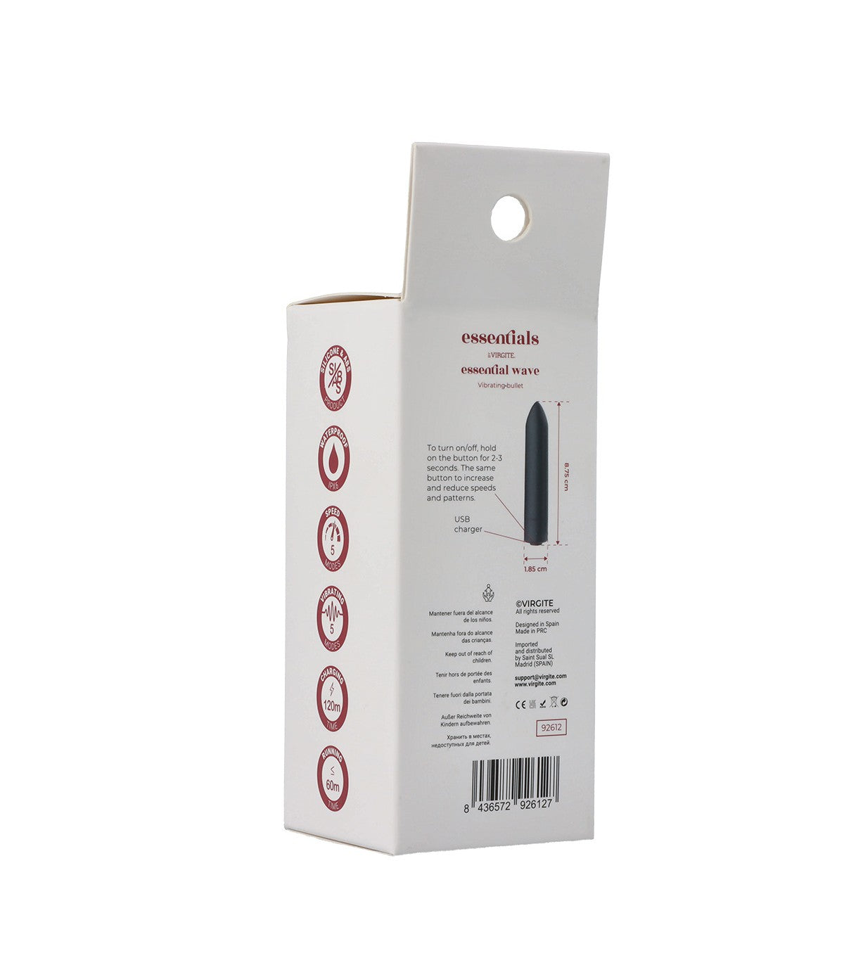 RECHARGEABLE VIBRATING BULLET WAVE