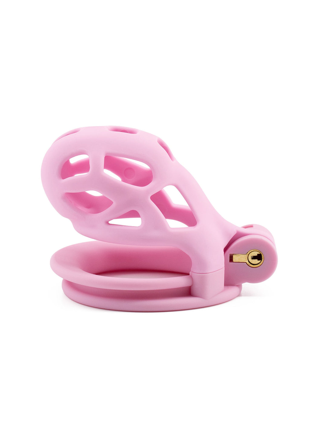 Pink short penis cage