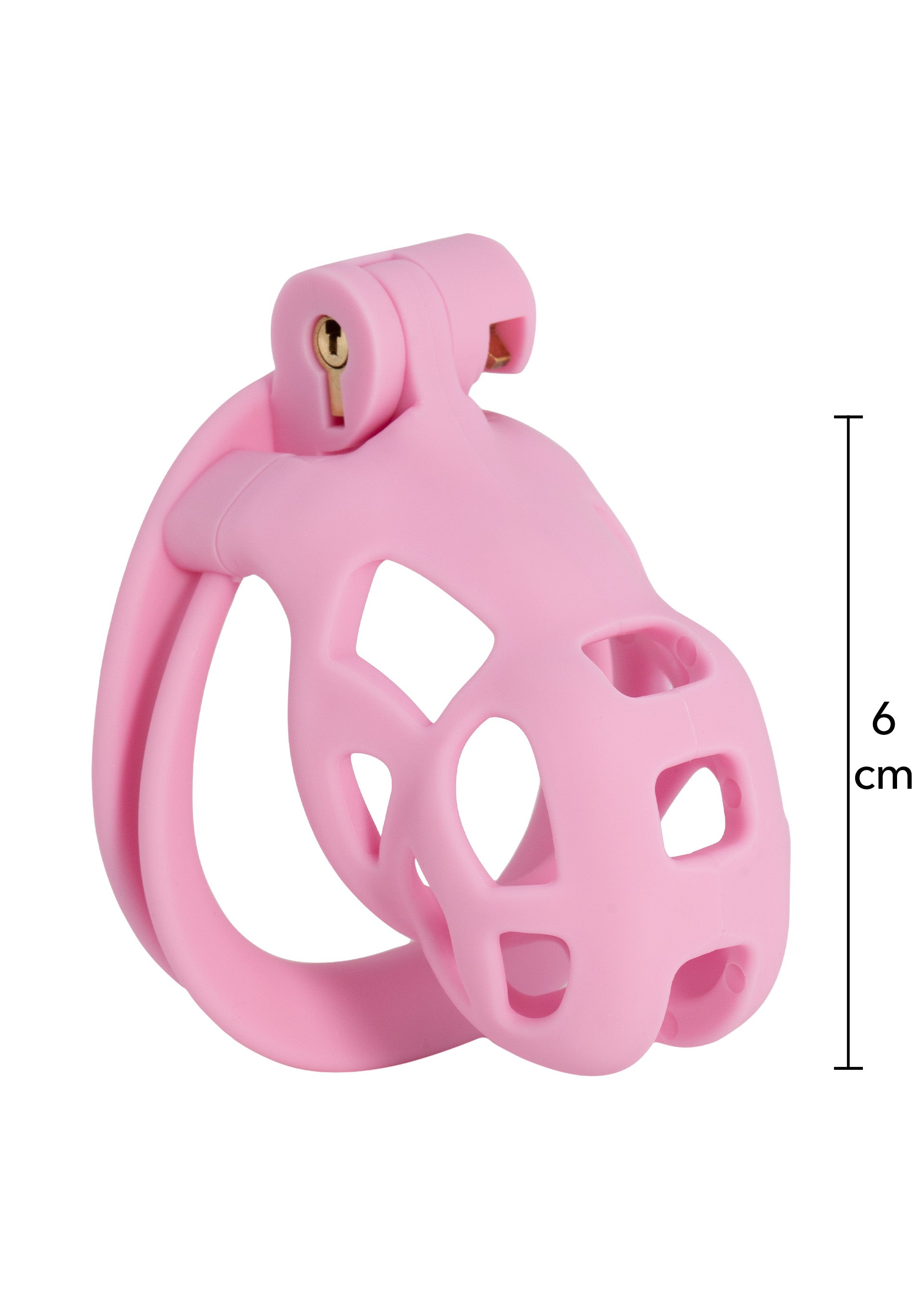 Pink short penis cage