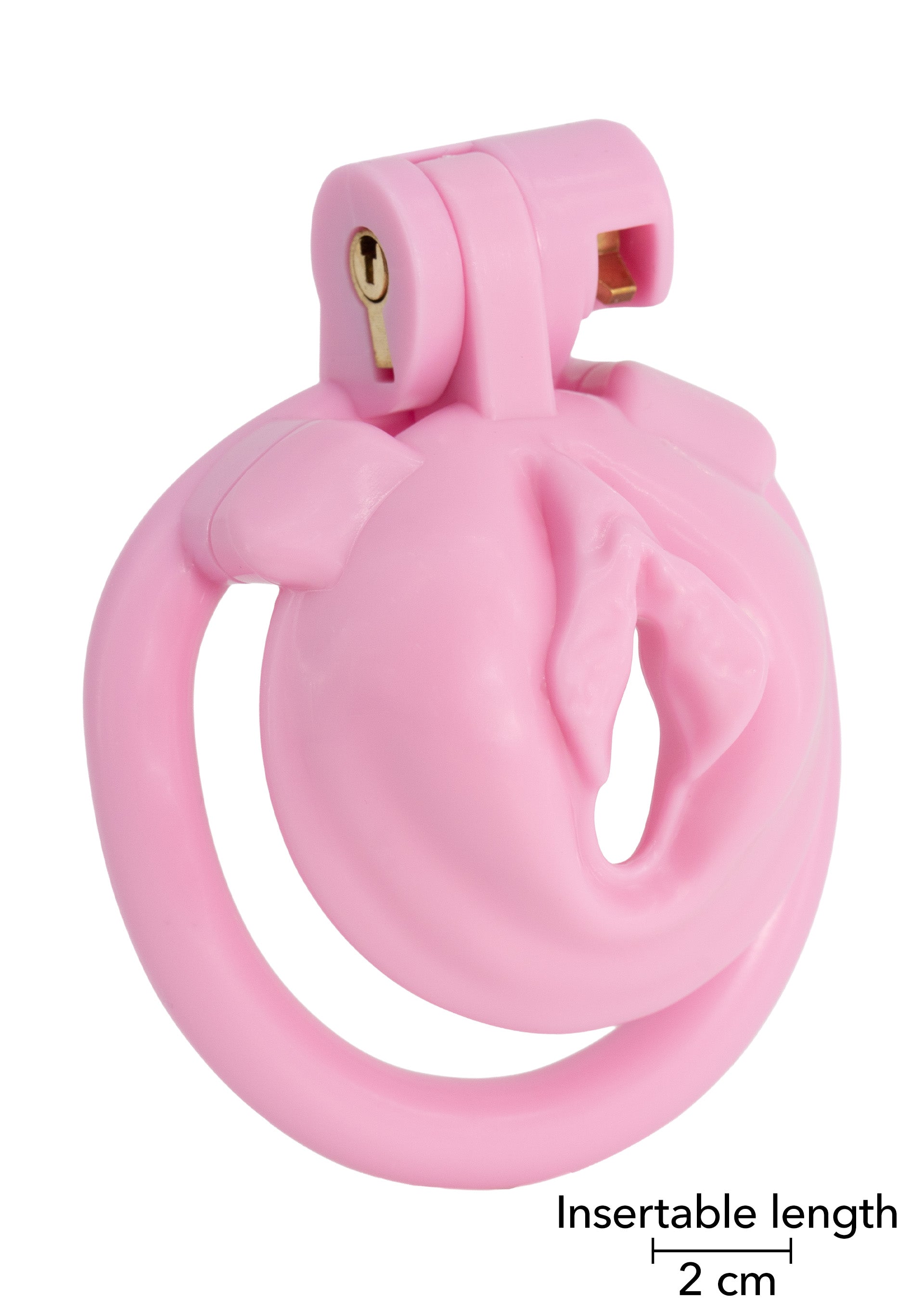 Sissy Trainer Cock Lock X-Short Pink