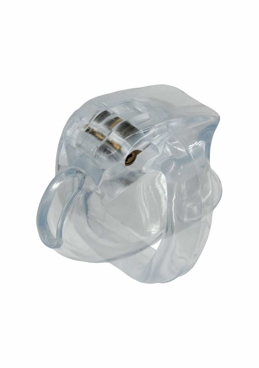 Clear Control X-Short Chastity Cage