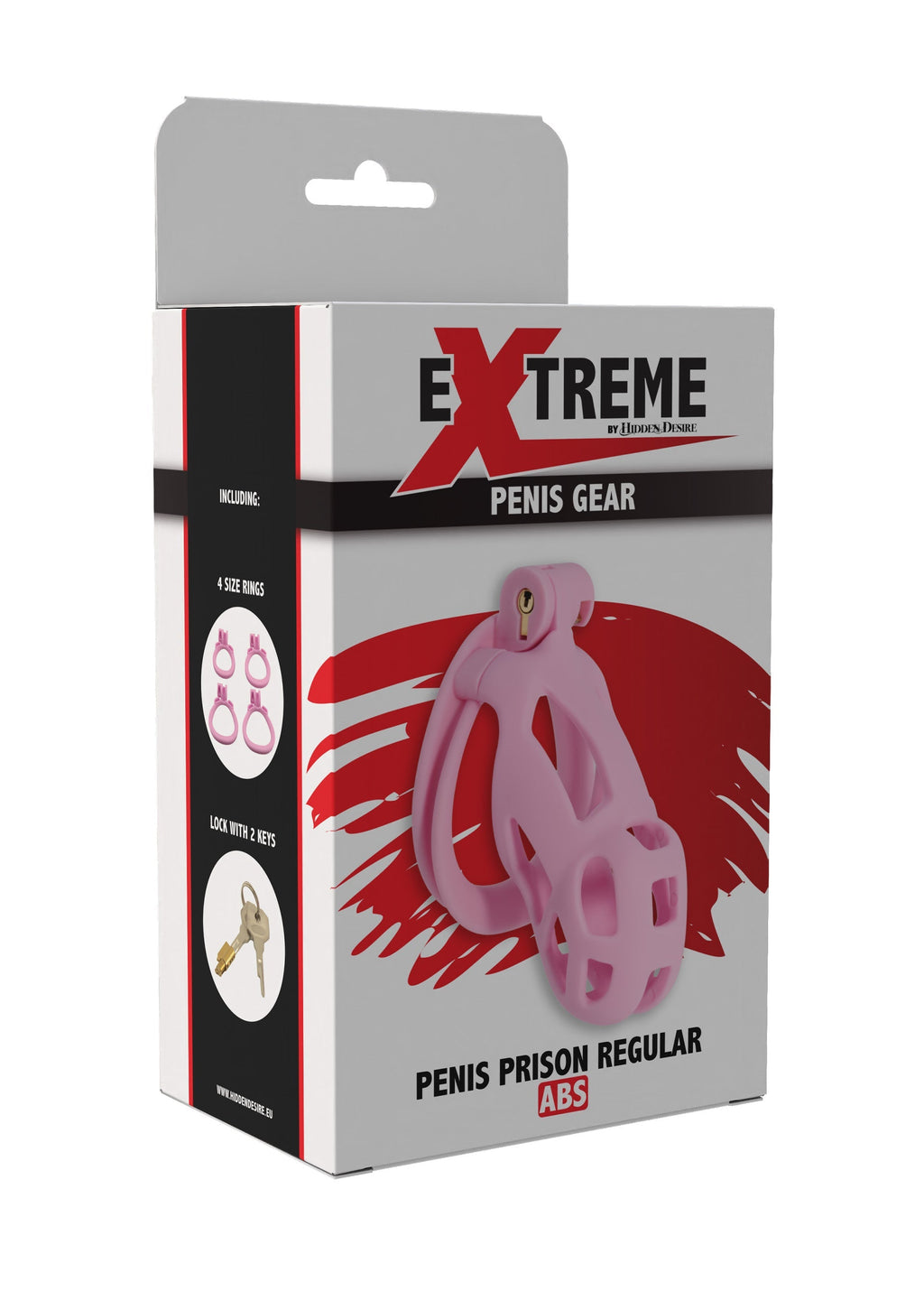 Regular pink prison penis cage
