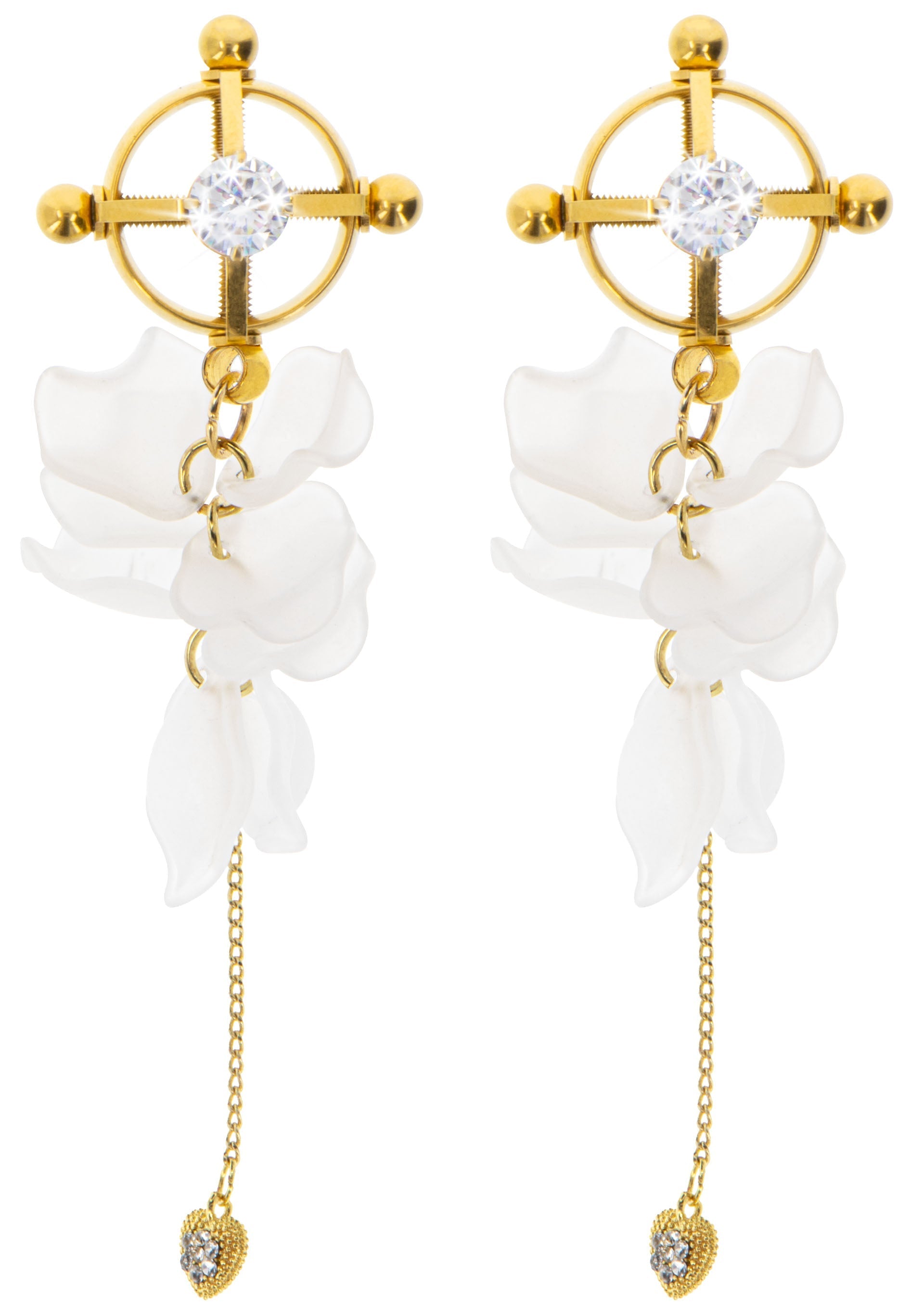 Clamps for floral seduction gold