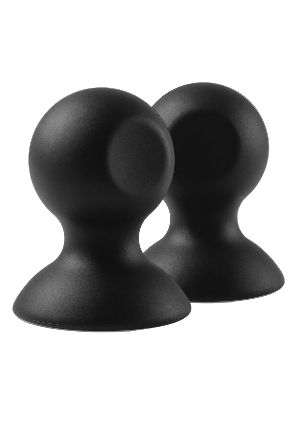 Black silicone nipple suckers M