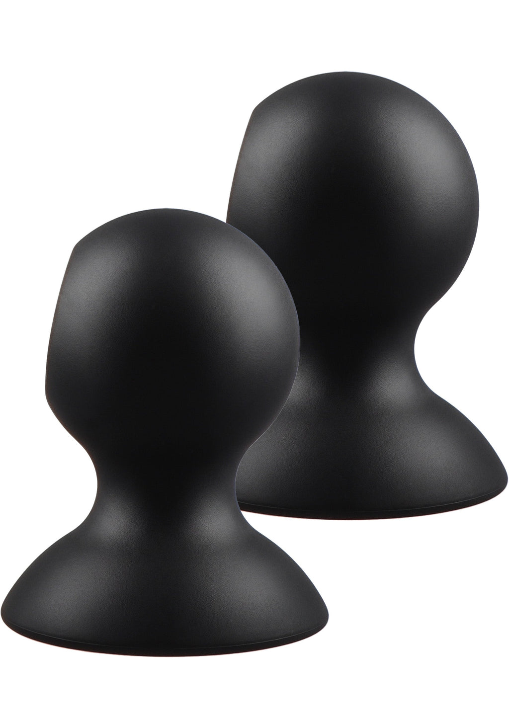 Black silicone nipple suckers M