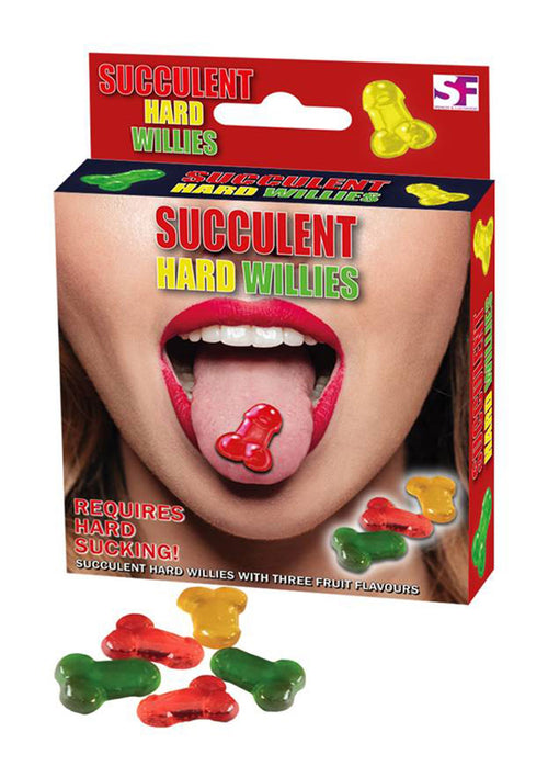 Assortment of succulent Hard Willies