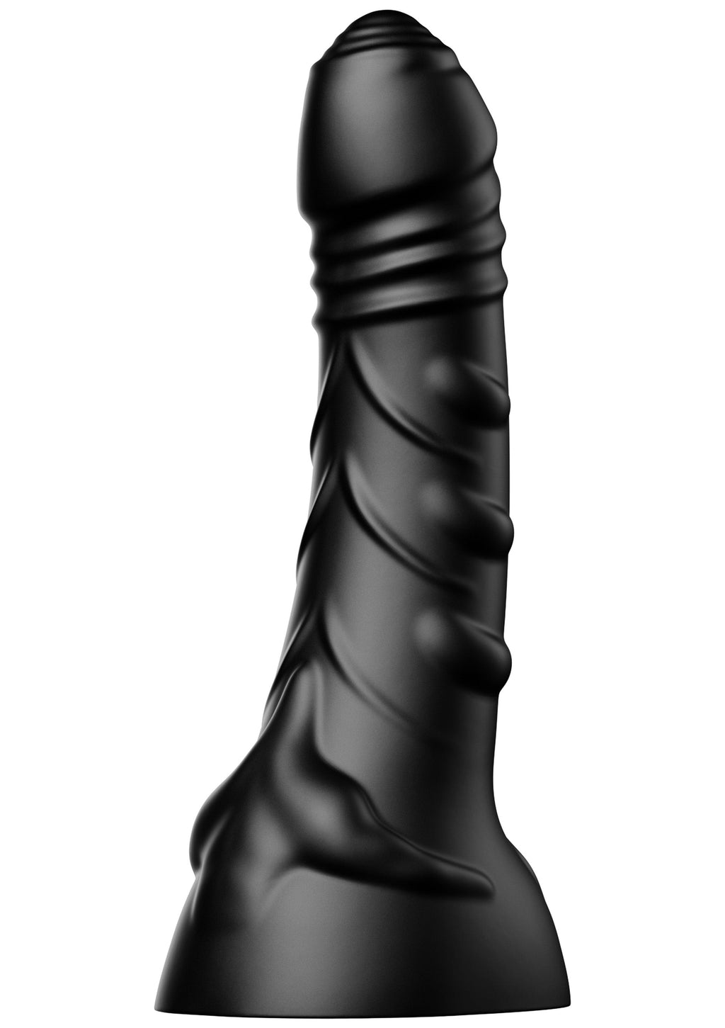 Large black PVC dong 34 cm