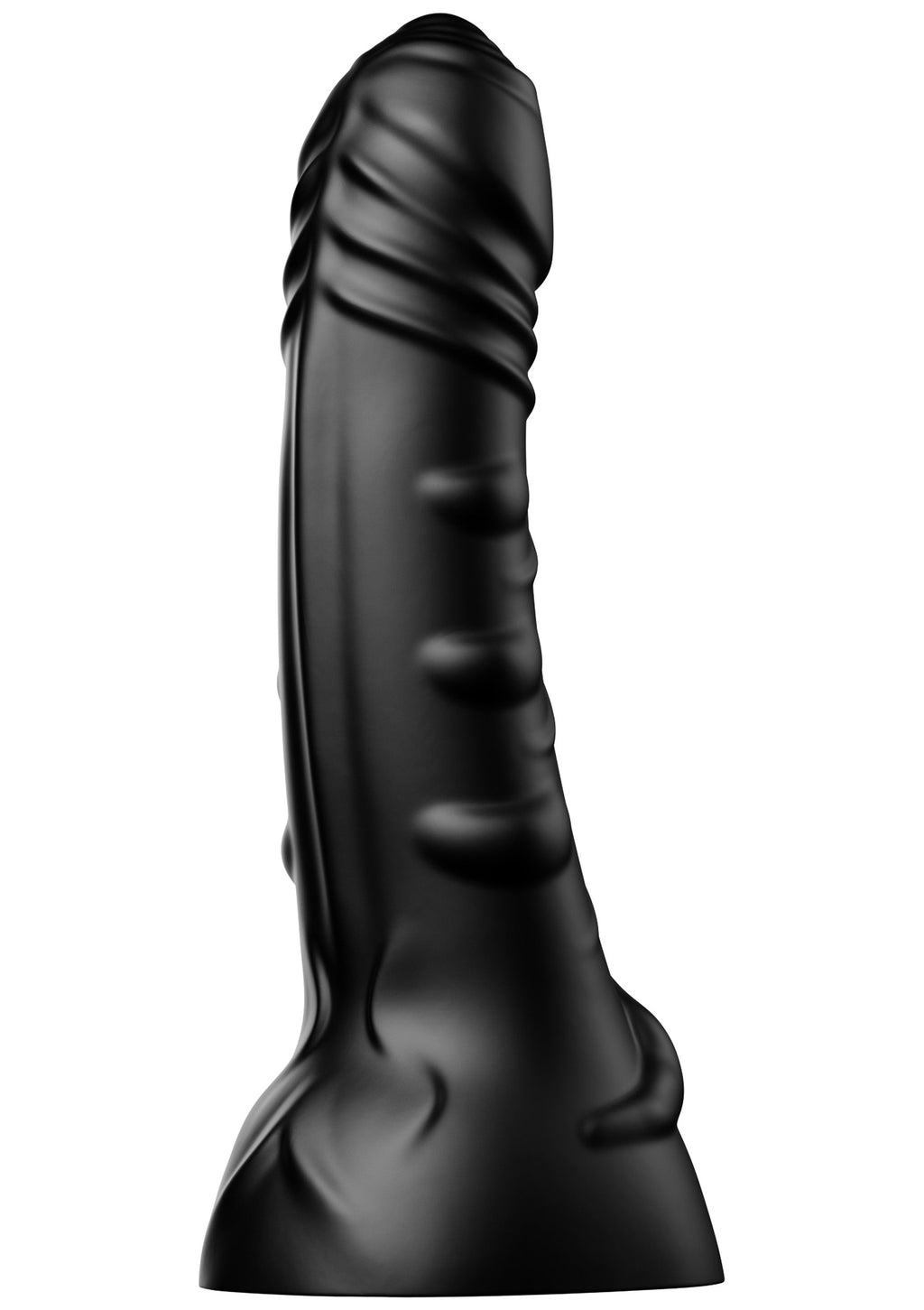 Large PVC Dildo for Men, 30.5 cm, Black
