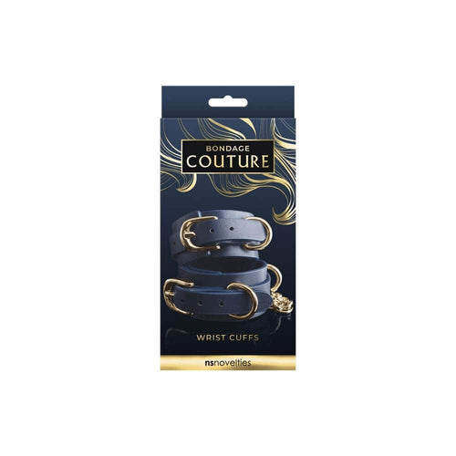 Bondage Couture - Wrist Cuffs - Blue